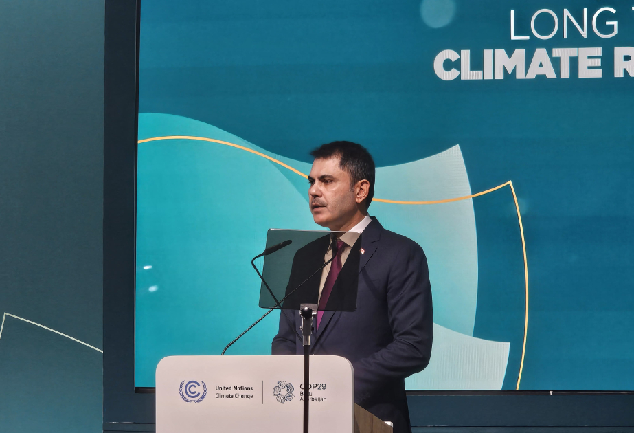 Türkiyəli nazir: COP29-u iqlim maliyyəsində dönüş nöqtəsi kimi görürük