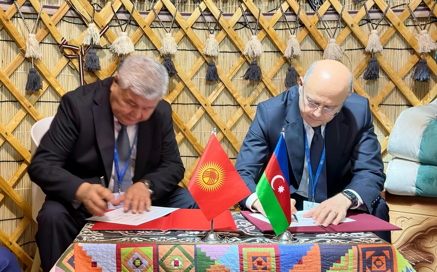 Azərbaycan Qırğızıstanla enerji tədqiqatları üzrə sənədlər imzalanıb