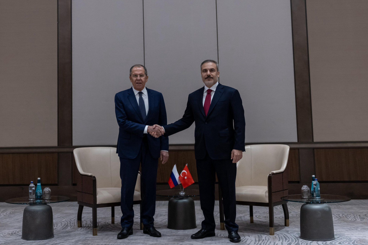 Türkiyə və Rusiya XİN rəhbərləri görüşdü