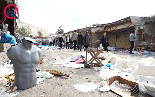 “Vosmoy” bazarı hazırda - FOTOLAR