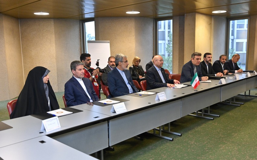 İran parlamentlnin sədri: Azərbaycanla münasibətlərin daha da gücləndirilməsində maraqlıyıq - FOTO