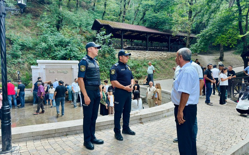 Polis işğaldan azad olunan bölgələrdə sanitariya-gigeyina qaydaları ilə bağlı tədbirlər keçirir