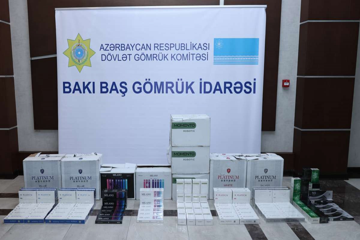 Bakıda külli miqdarda aksizsiz siqaret aşkar edilib