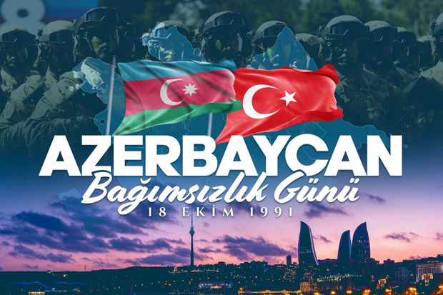 Türkiyə MN-dən Azərbaycanın Müstəqillik Günü münasibətilə TƏBRİK