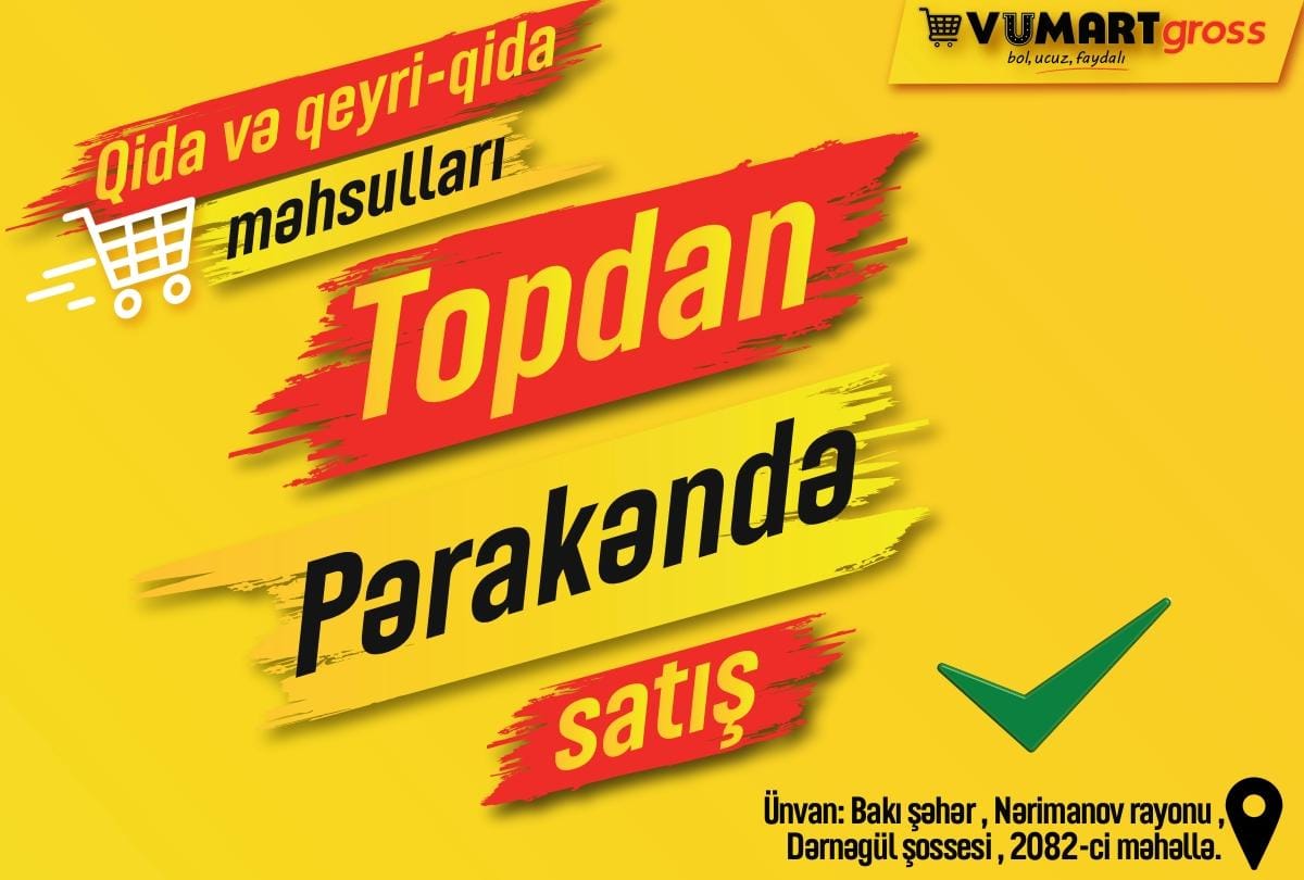 Bakıda endirimli market açıldı - topdansatış qiymətə pərakəndə satış - VİDEO