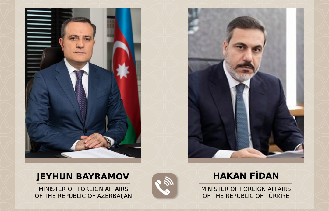 Ceyhun Bayramov və Hakan Fidan regional məsələləri müzakirə ediblər