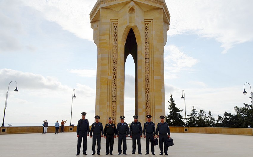 Özbəkistan Müdafiə Nazirliyinin nümayəndə heyəti Azərbaycanda səfərdədir