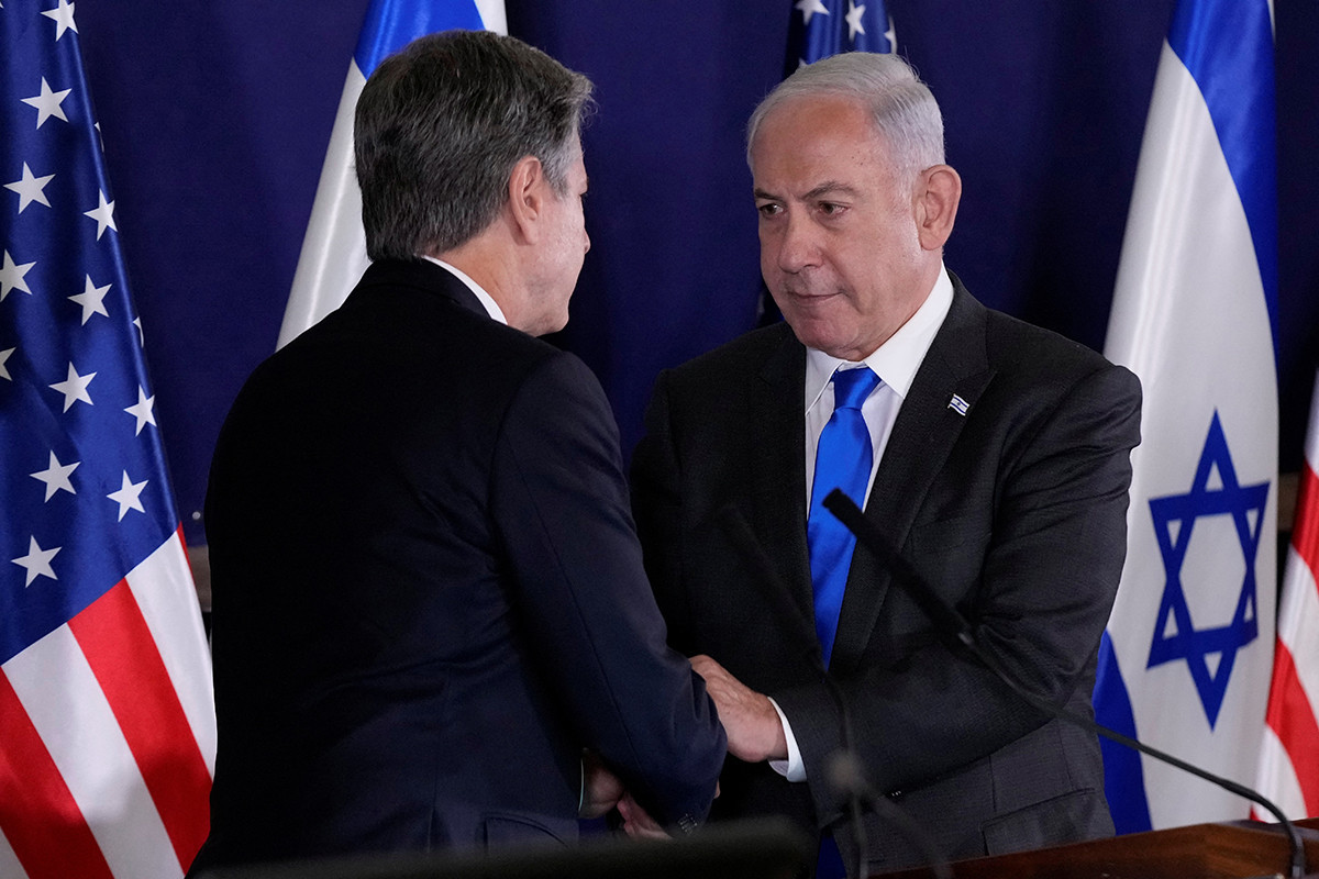 Netanyahu və Blinken arasında görüş keçirilir
