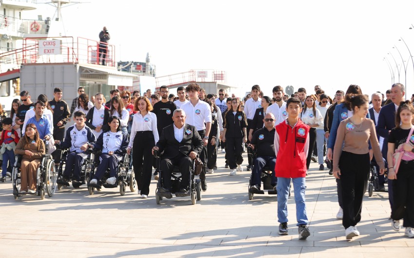 BMT Gününə həsr olunmuş “Güvən yürüşu” keçirilib