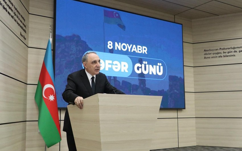 Baş Prokurorluqda “Zəfər Günü” münasibətilə tədbir keçirilib