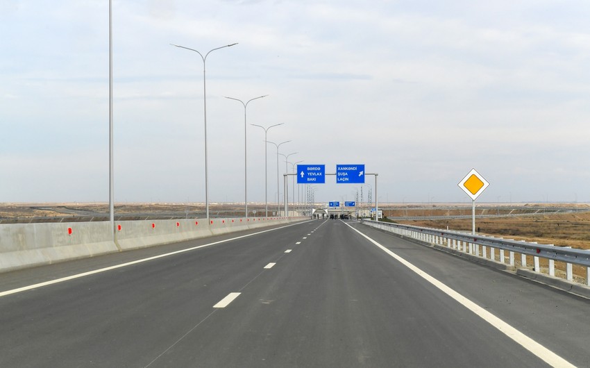 Bərdə-Ağdam avtomobil yolu istifadəyə verilib - FOTO