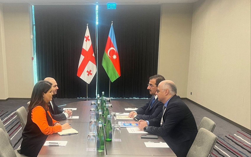 Ədliyyə nazirinin müavini gürcüstanlı həmkarı ilə görüşüb - FOTO