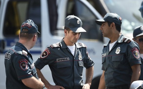 Ermənistan polisi sərhədin delimitasiyası əleyhinə keçirilən aksiyanın iştirakçılarını saxlayıb
