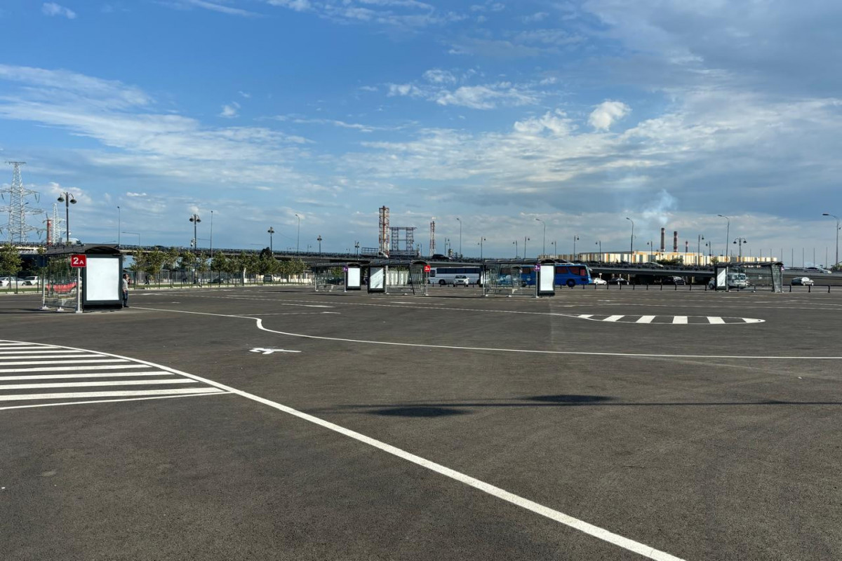 “Koroğlu” metrostansiyası ətrafında yeni multimodal nəqliyyat mübadilə mərkəzi yaradıldı