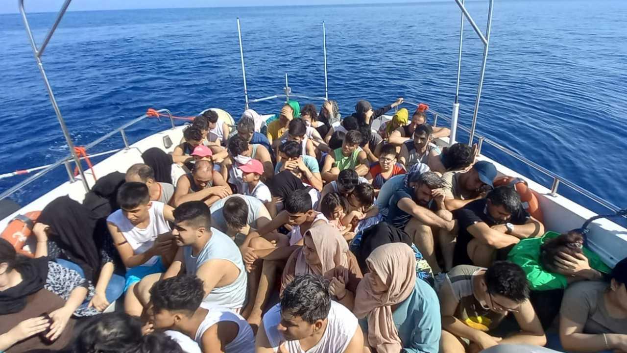 Türkiyə sahillərində 108 qeyri-qanuni miqrant saxlanılıb