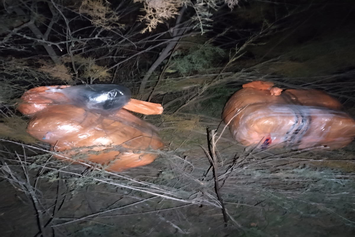 İrandan 42 kq narkotikin Azərbaycana keçirilməsinin qarşısı alınıb - FOTO
