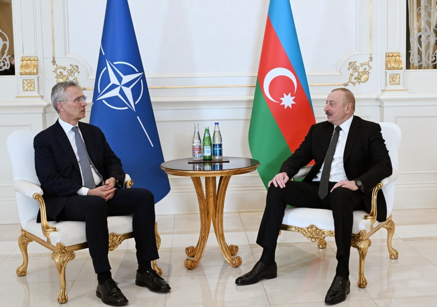 NATO Baş katibi: "Alyansın Azərbaycanla uzunmüddətli əlaqələri var"