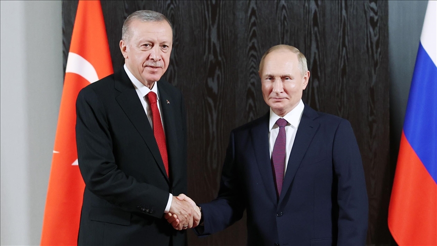 Ərdoğan və Putin arasında telefon danışığı olub