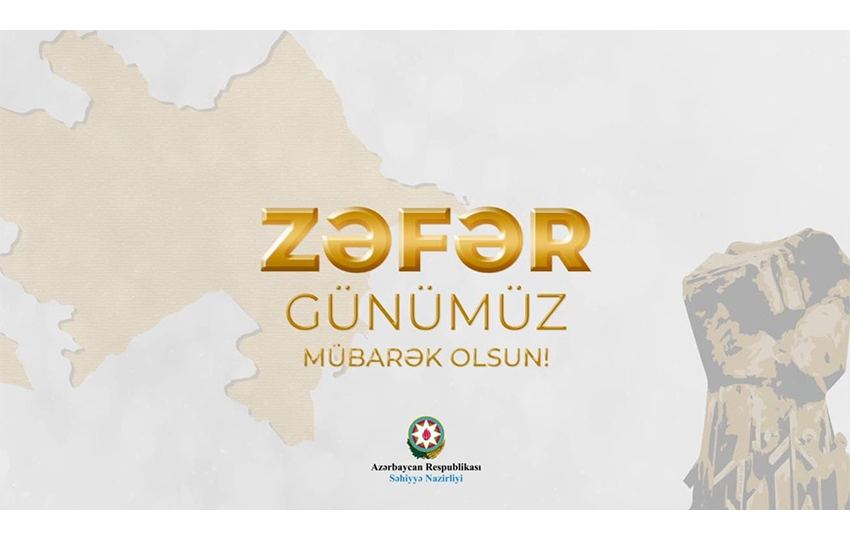 Səhiyyə Nazirliyi Zəfər Günü münasibətilə paylaşım edib - VİDEO