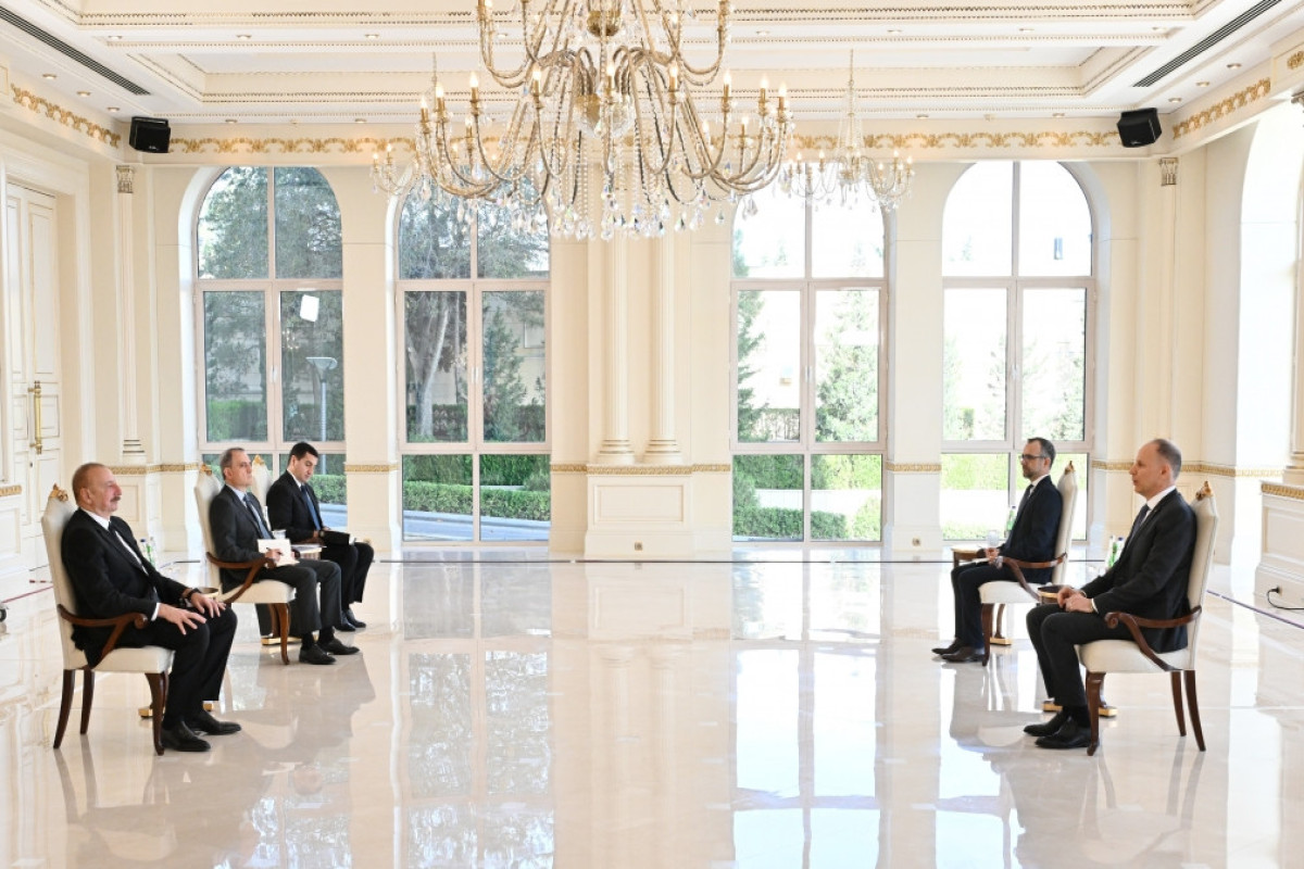 Prezident İlham Əliyev İsveçrənin yeni səfirini qəbul edib - YENİLƏNİB
