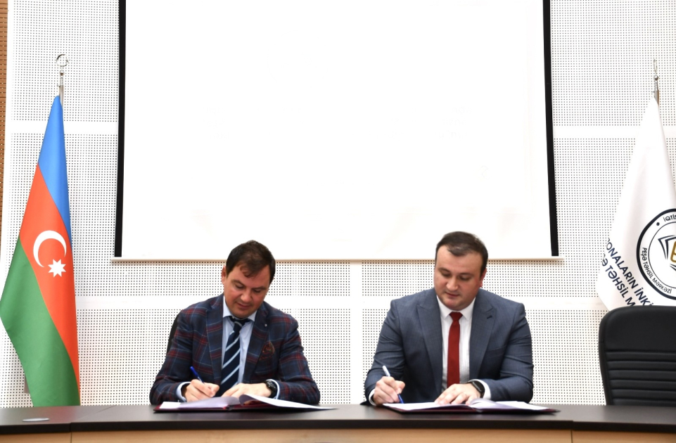 Peşə Təhsil Mərkəzi İsveçrə universiteti ilə əməkdaşlığa başlayır - FOTO