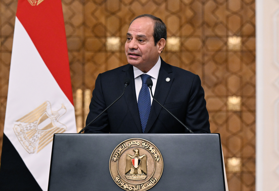 Əbdülfəttah əs-Sisi: "Cənubi Qafqazda sülhün, təhlükəsizliyin təmin edilməsi istiqamətində səyləri dəstəkləyirik"