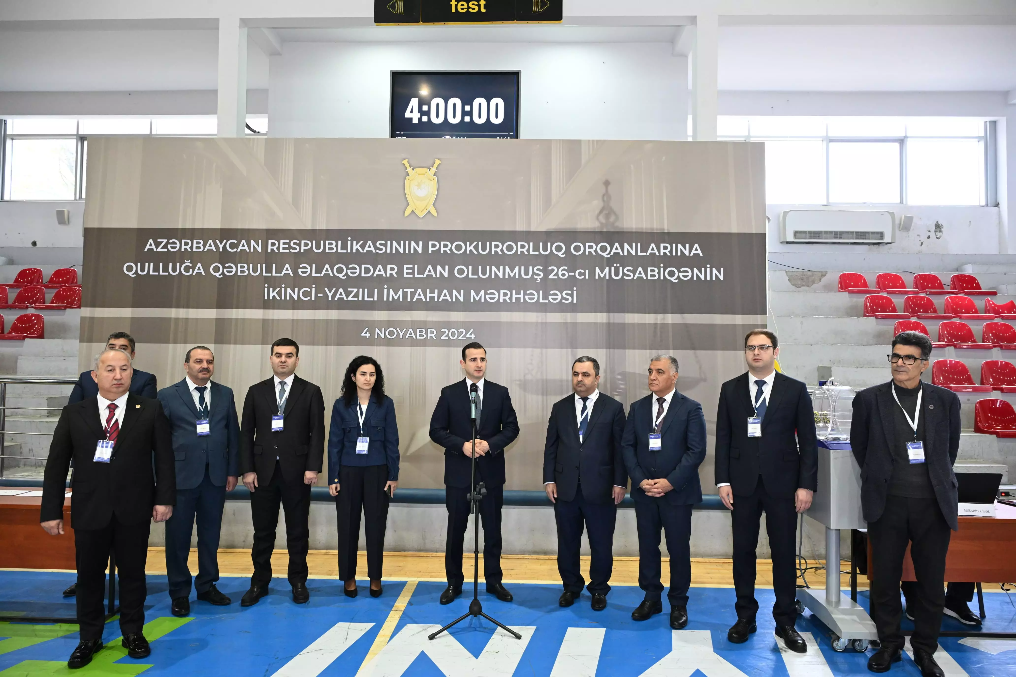Heydər Məmmədov: Müsabiqə yolu ilə işə qəbul edilmiş hüquqşünaslar prokurorluq işçilərinin 89,1 faizini təşkil edir