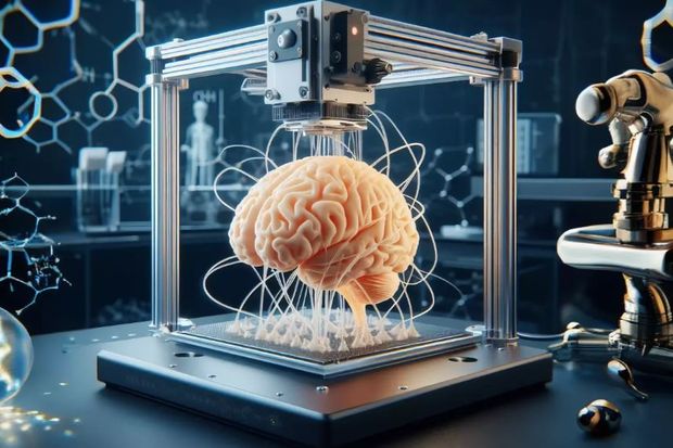 3D printerdə işləyən beyin toxuması çap edilib