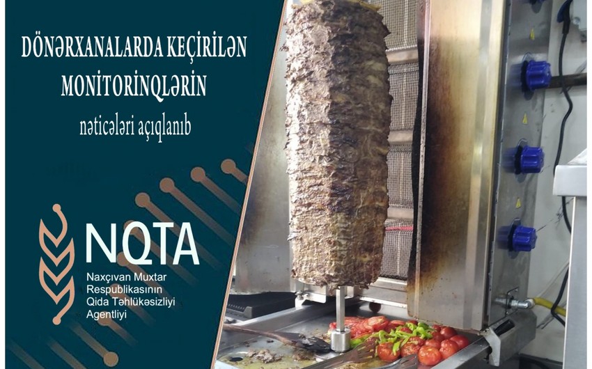 Naxçıvanda 34 dönərxanada monitorinq aparıldı, bir obyekt bağlandı