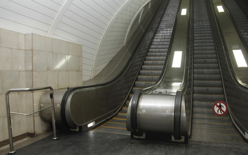 “Cəfər Cabbarlı” metrostansiyasında eskalator əsaslı təmir edilib