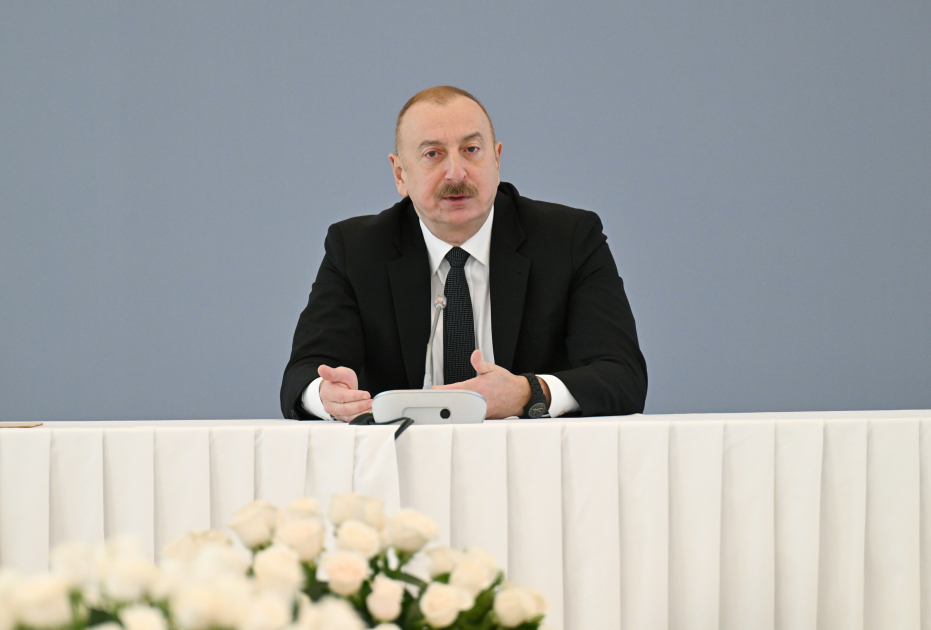 Prezident: "Azərbaycan iqtisadiyyatı özünü təmin edən iqtisadiyyatdır"