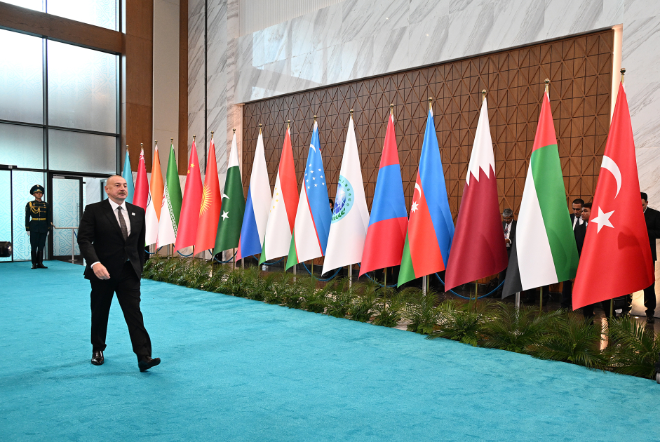 Prezident Astanada “ŞƏT plus” formatında keçirilən görüşə gəlib - YENİLƏNİB