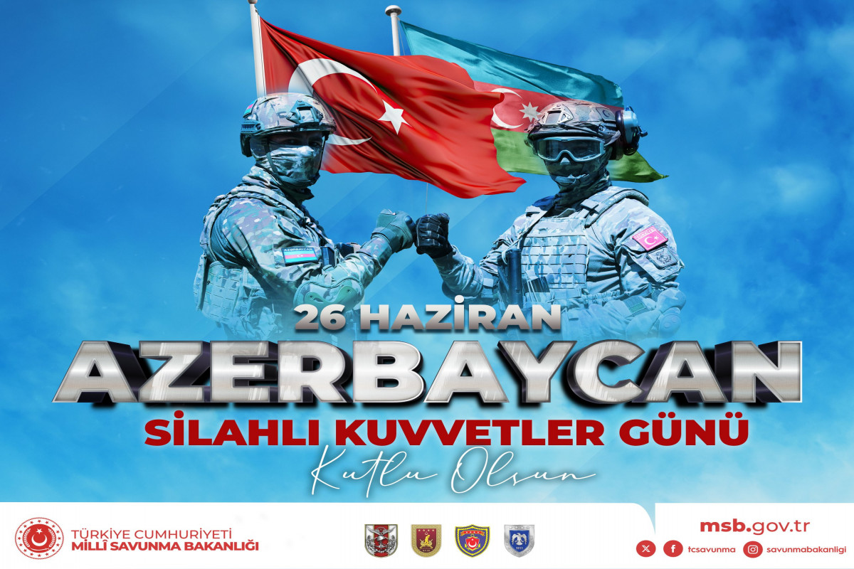 Türkiyə MN Azərbaycan Silahlı Qüvvələr Günü ilə bağlı paylaşım etdi