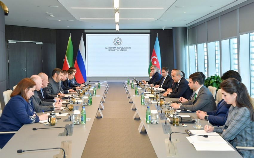Azərbaycanla Tatarıstanın iqtisadi tərəfdaşlığı müzakirə edilib