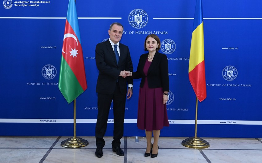 Azərbaycan və Rumıniya XİN başçılarının görüşü başa çatıb